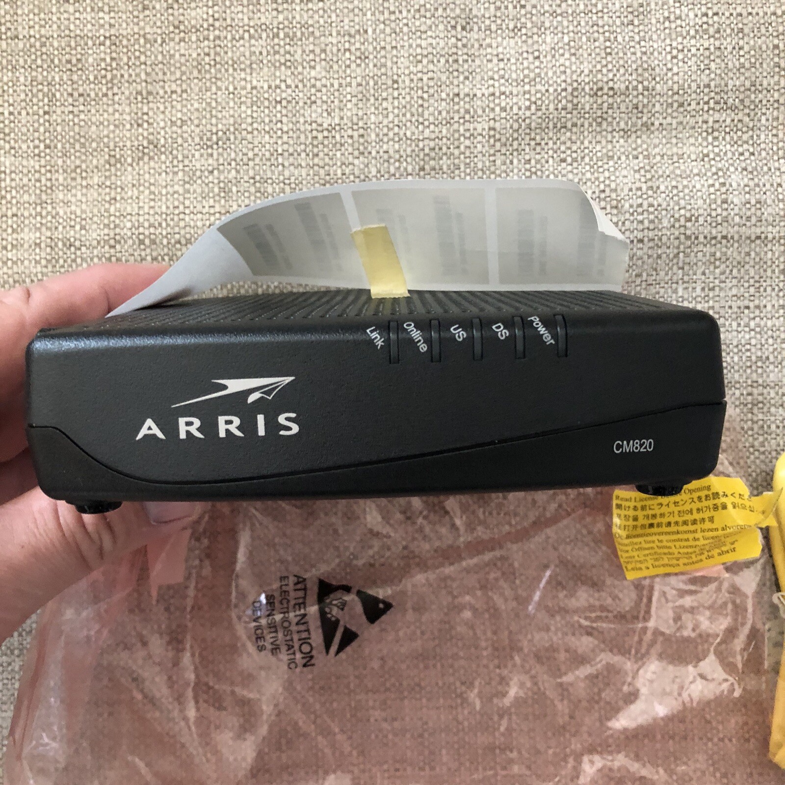 Arris CM820A DOCSIS 3.0 Cable Modem (Comcast Version) New