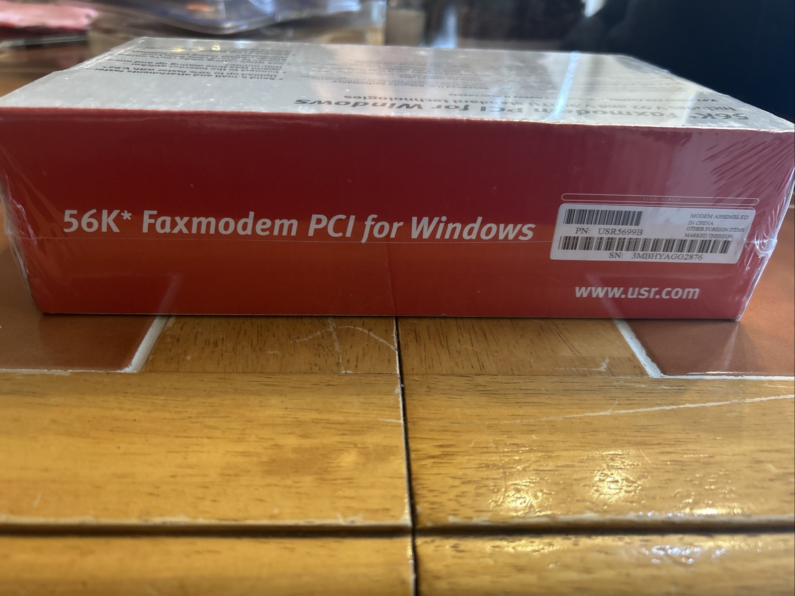 New U.S.Robotics 56K Faxmodem Serial Data V.92 Model 5699B External 738168033348