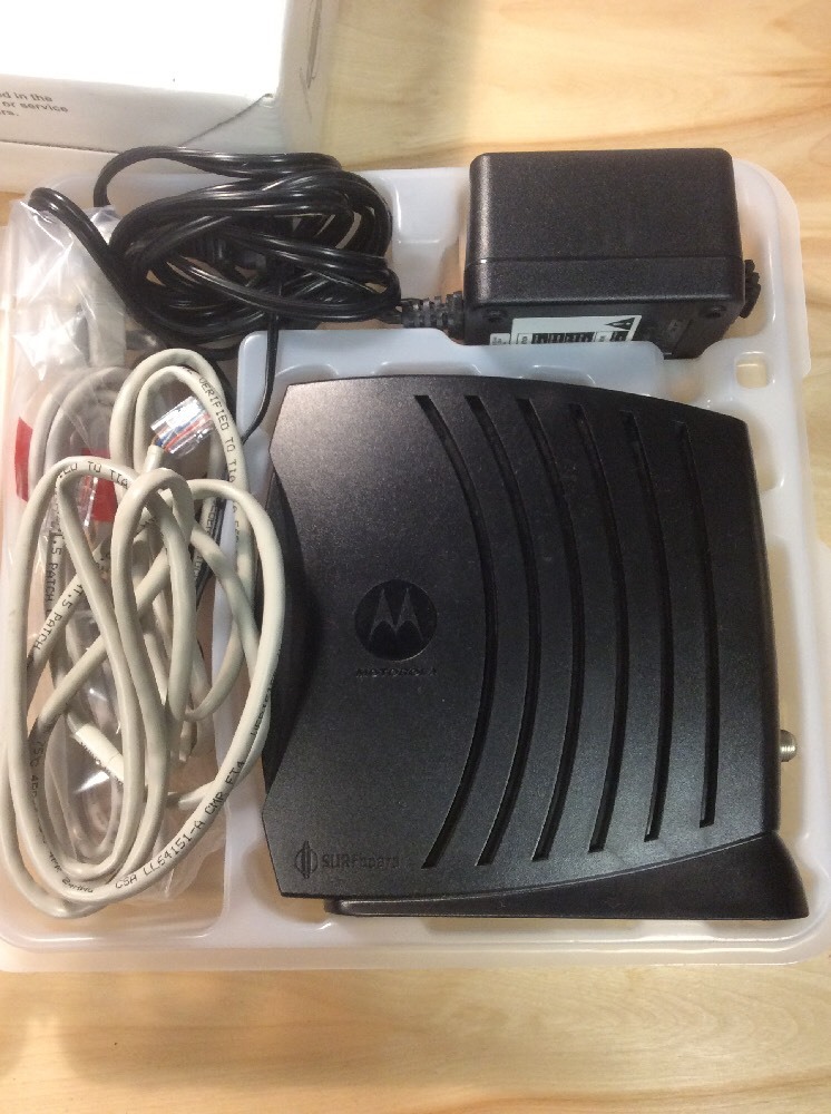 Motorola Surfboard Cable Modem SB5120 Preowned Networking Computer Hardware