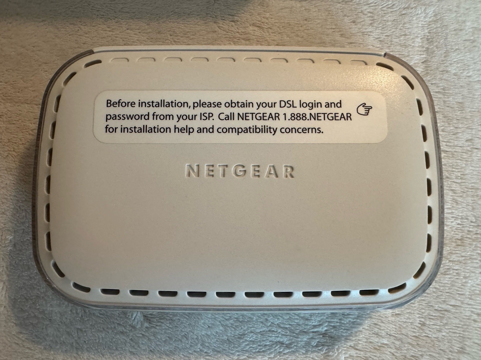 Netgear Broadband ADSL2 + Modem DM111PSP