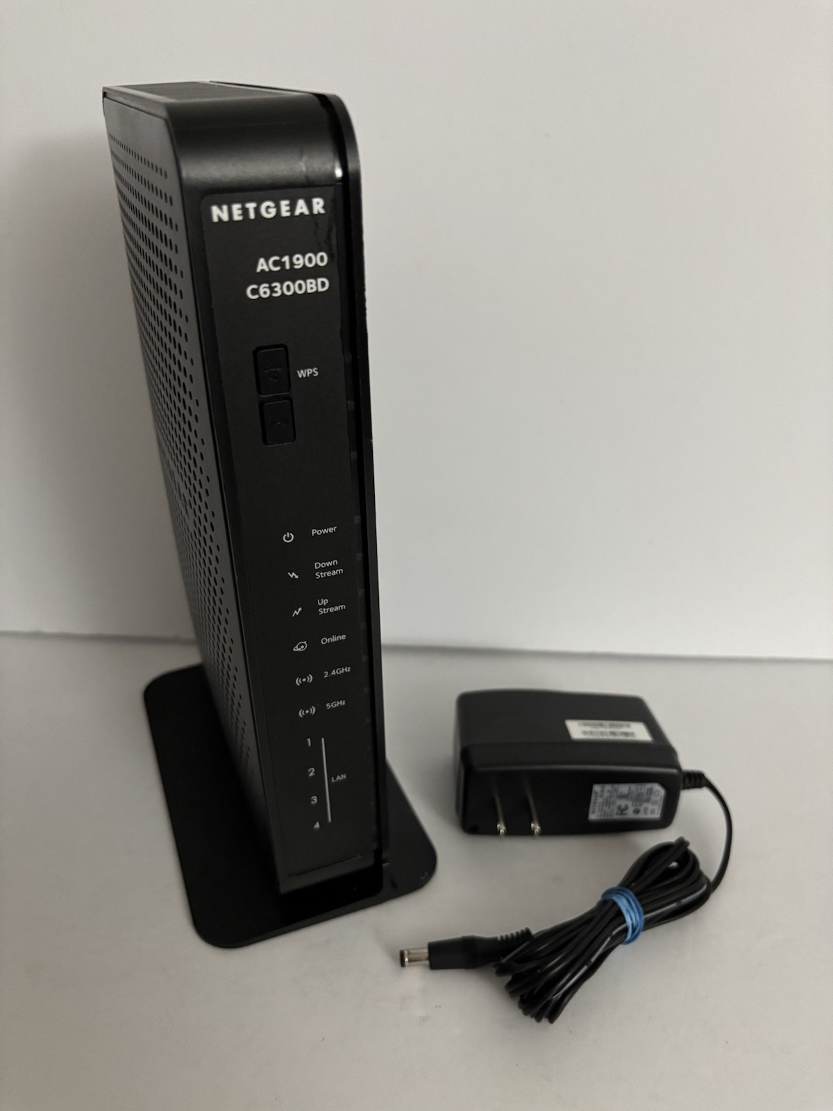 NETGEAR C6300BD AC1900 DOCSIS 3.0 Cable Modem WiFi Router – TESTED WORKING