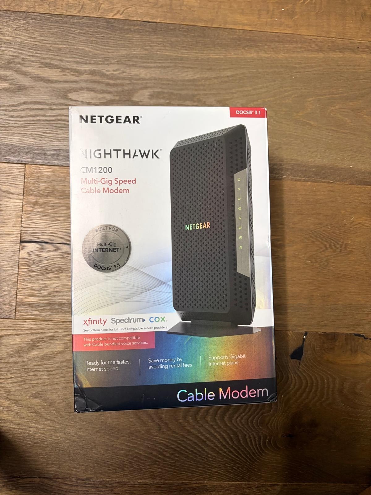 Netgear Nighthawk CM1200 Multi-Gig Speed Cable Modem