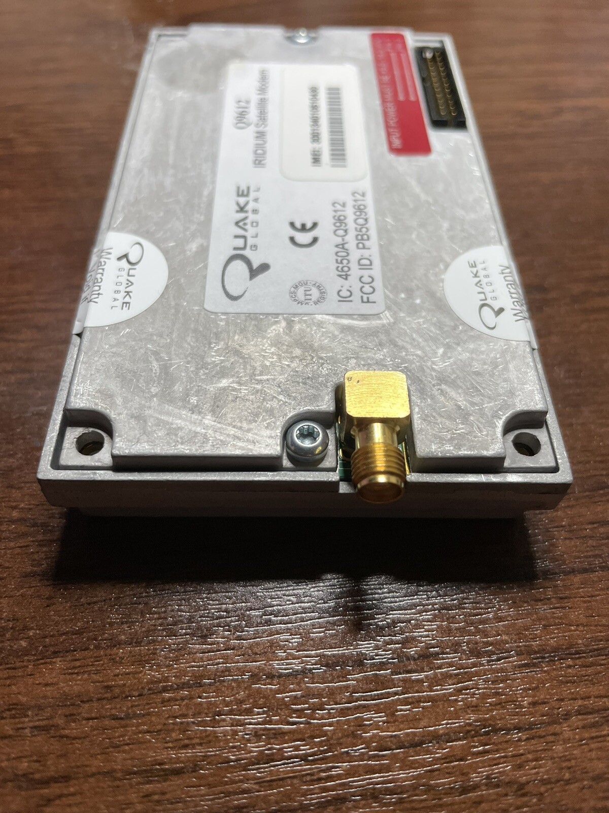 QUAKE GLOBAL Q9612 Iridium Satellite Modem