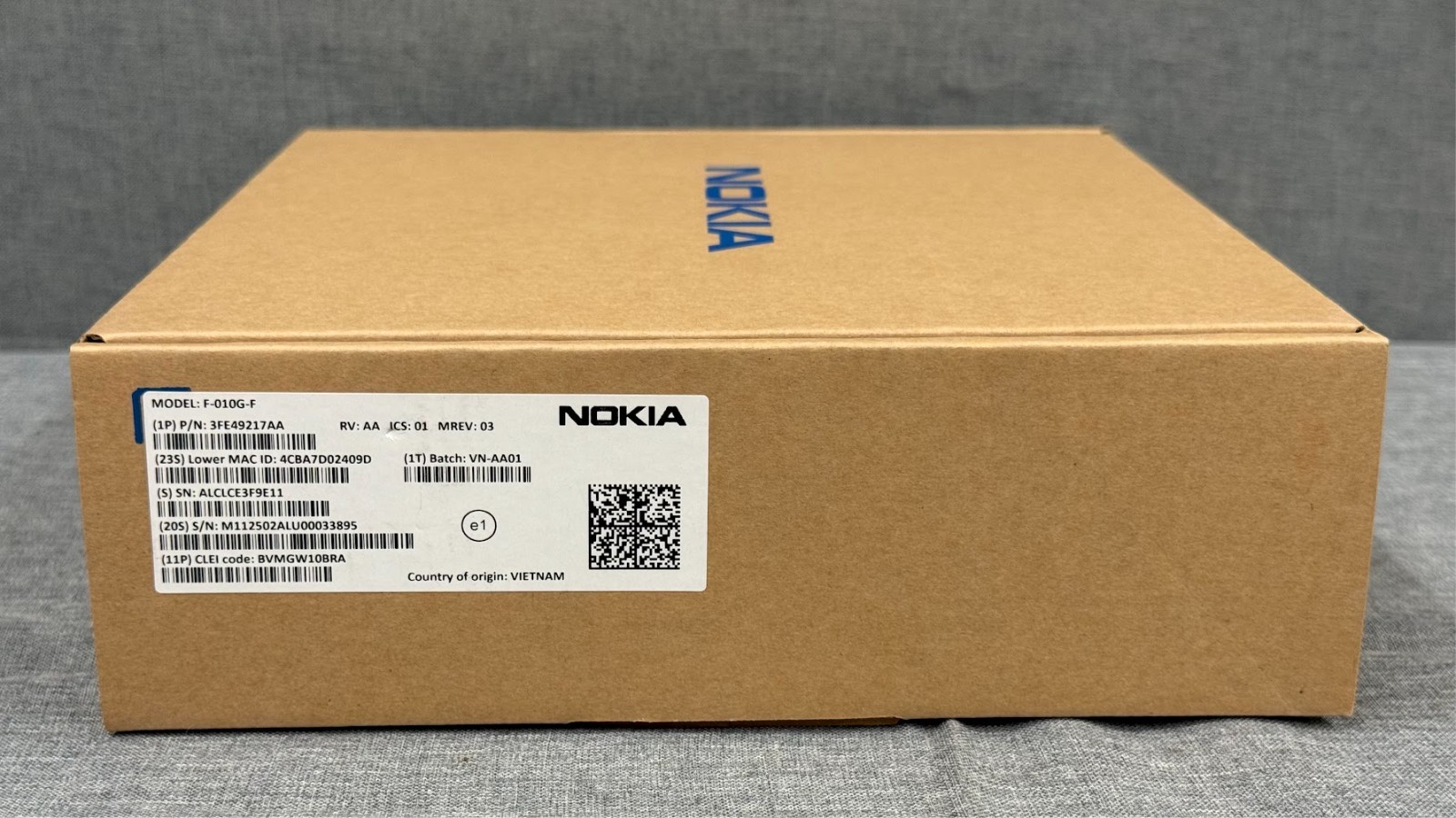 Nokia F-010G-F Fiber Cable Modem Box with Free Shipping
