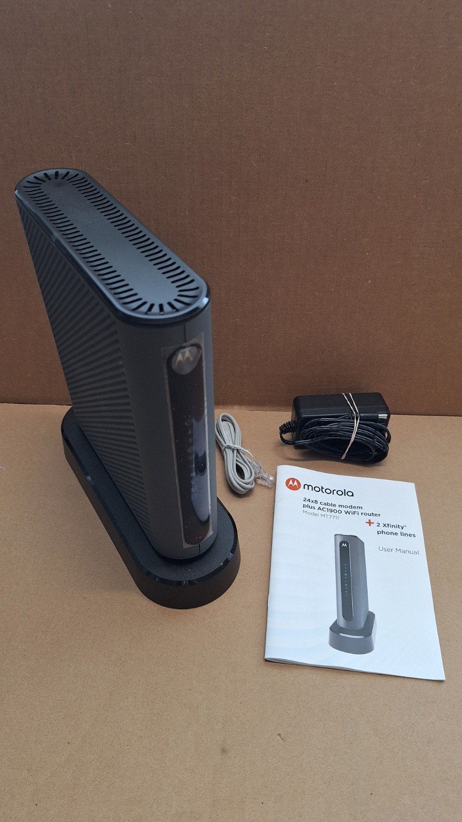 Motorola MT7711 Dual Band AC1900 Cable Modem and Wi-Fi Gigabit Router Xfinity