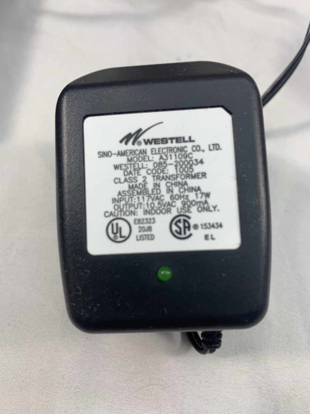 WESTELL MODEL 6100 ROUTER WITH ADAPTER