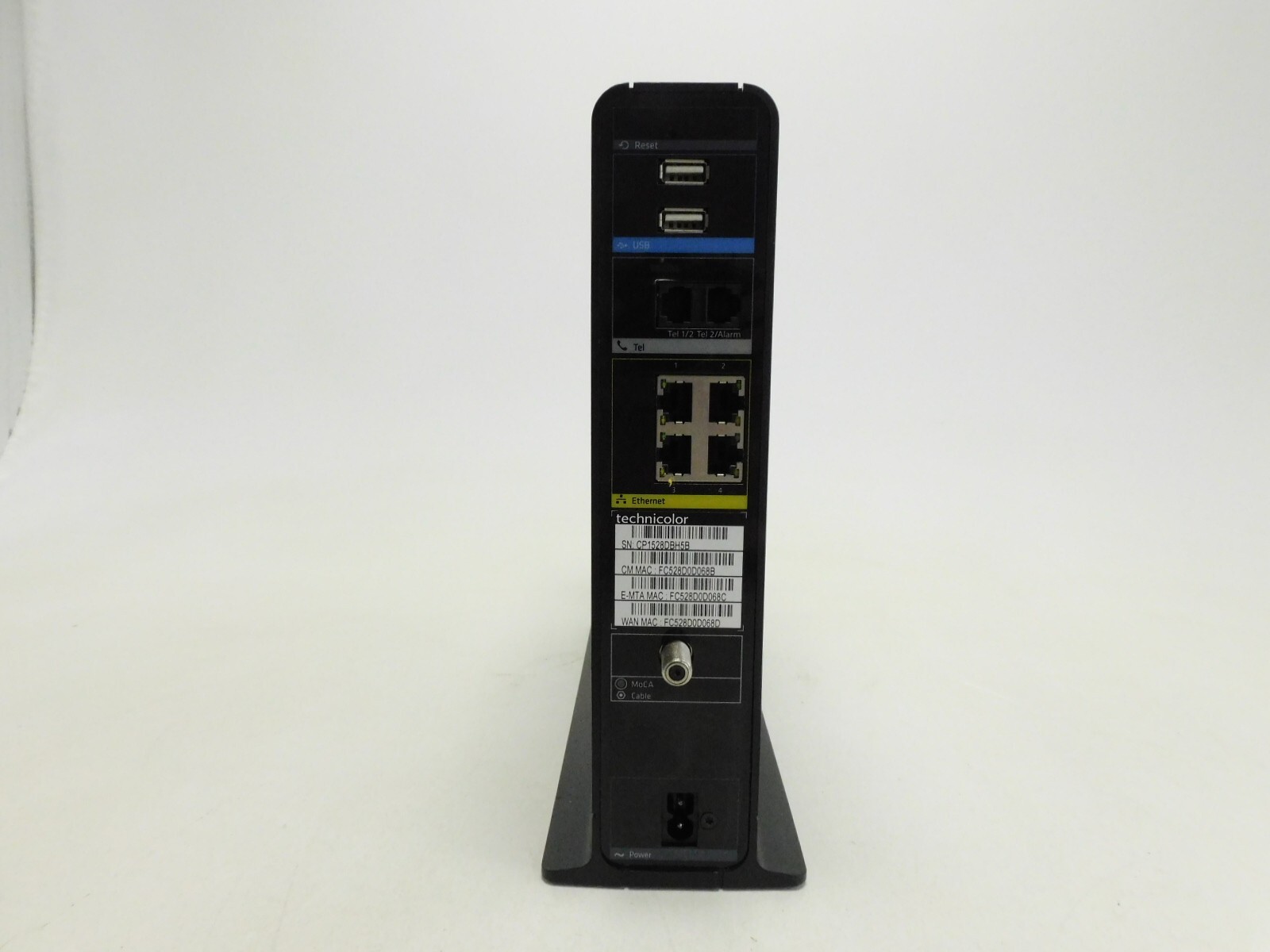 OEM Technicolor TC8717T Wireless Cable Modem for Spectrum with Phone Router