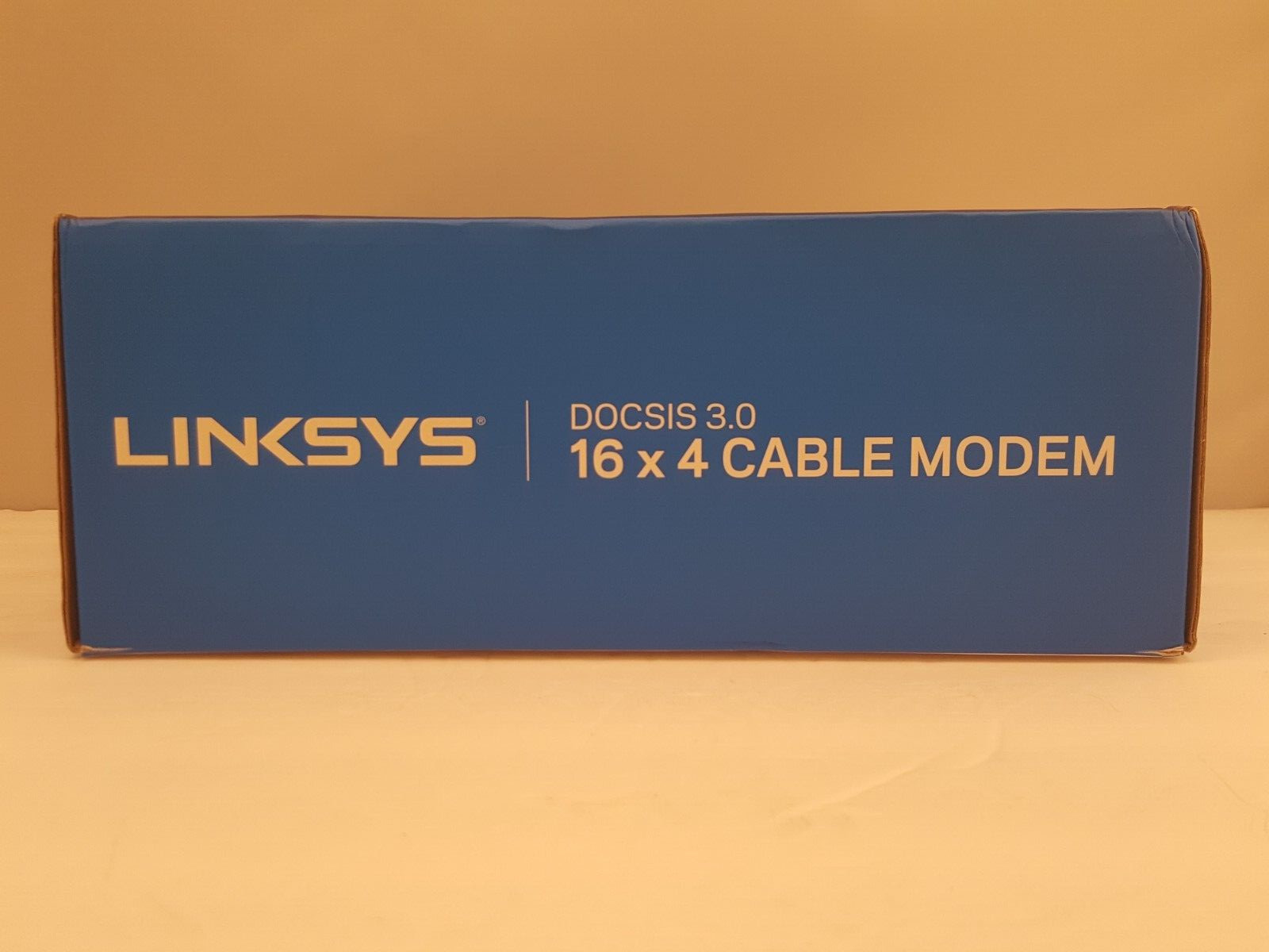 LINKSYS 16 x 4 Cable Modem | 16 x 4 Bonded Channels | DOCSIS 3.0 | CM3016 | USED