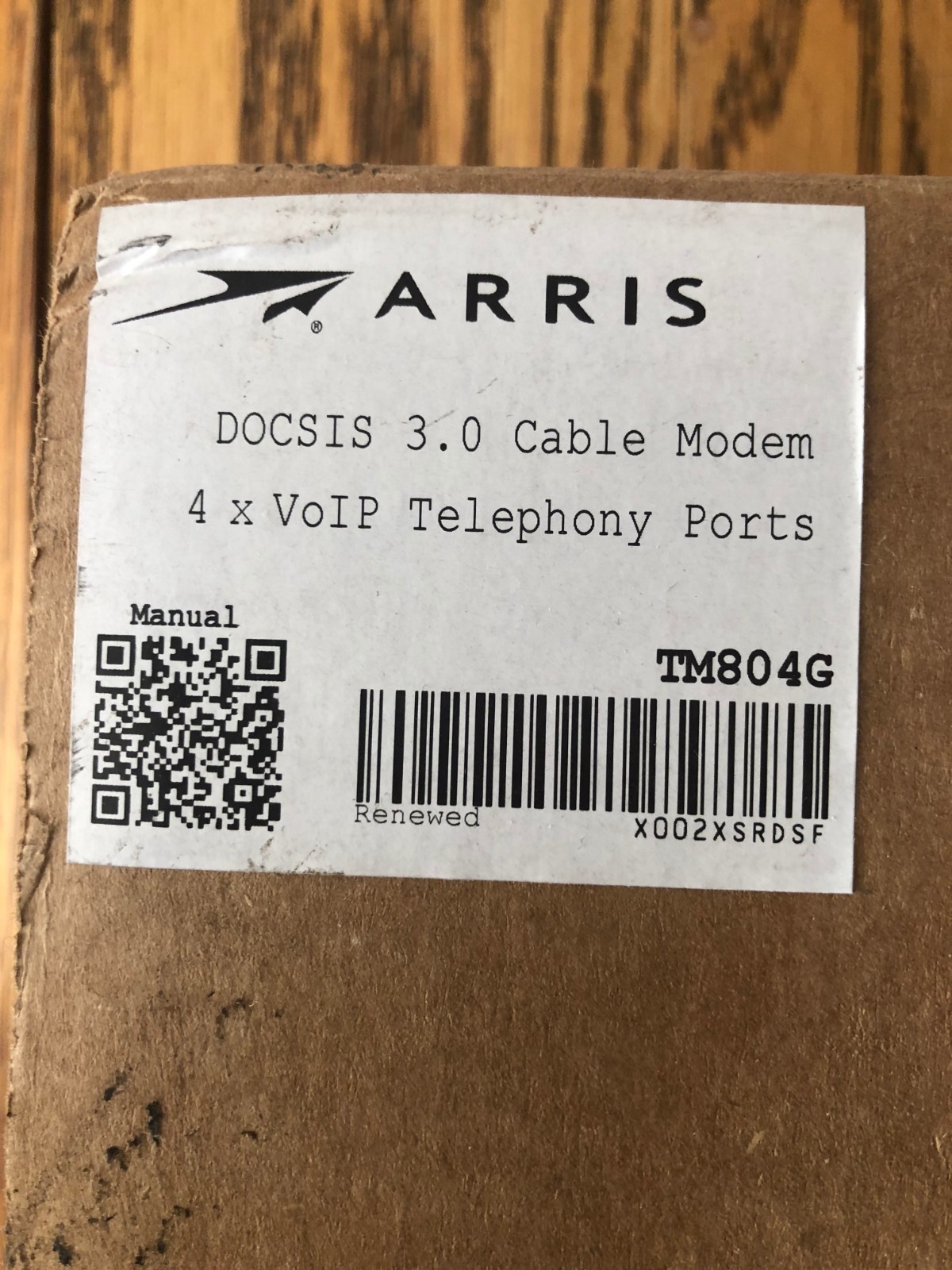 ARRIS TM804G TM-04DHD804 Internet & Telephone Telephony Modem