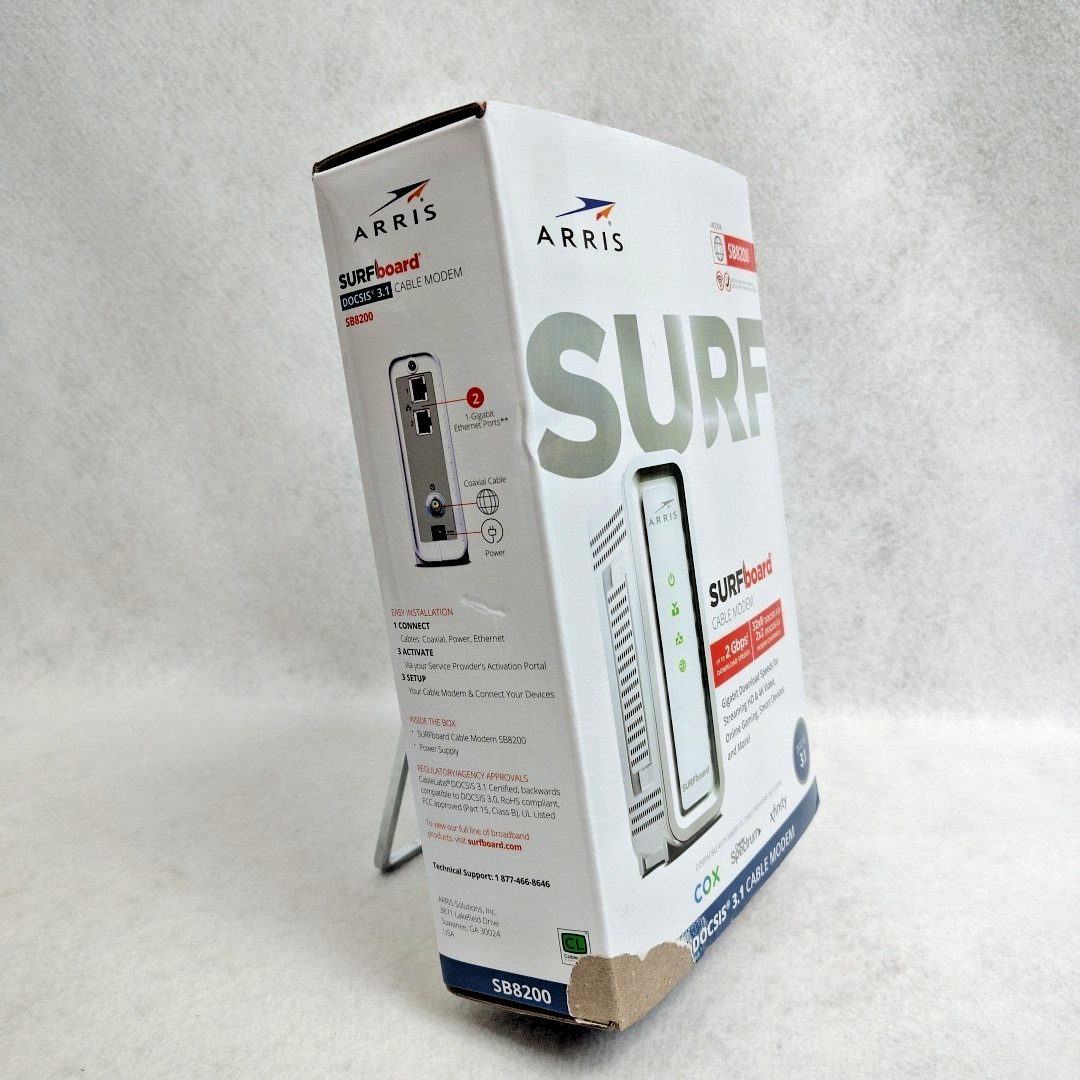ARRIS SURFboard SB6183 Cable Modem EUC Wrong Box SB8200 – Read Description
