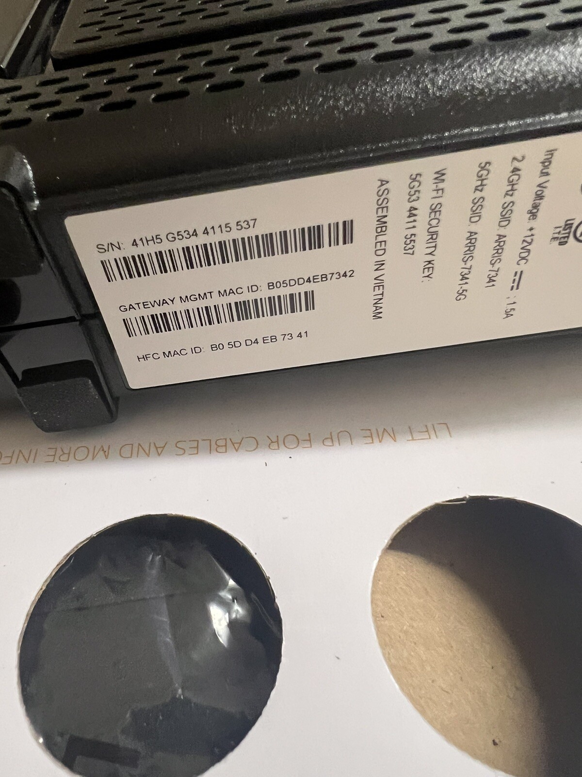 ARRIS SBG10 SURFboard AC1600 DOCSIS 3.0 WI-FI CABLE MODEM *box Damage/ 3