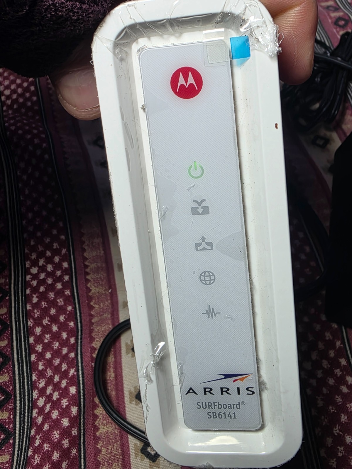 ARRIS SurfBoard Model SB6141 Cable Modem w/ Power Cord