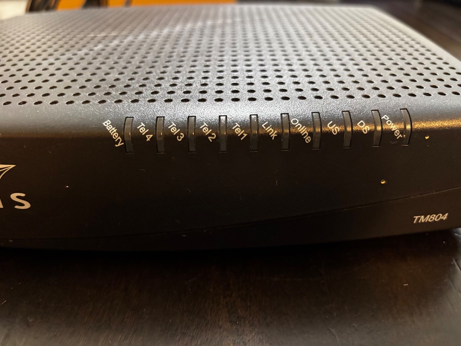 Arris Docsis 3.0 Cable Modem 4 x VoIP Telephony Ports TM804G/NA-12