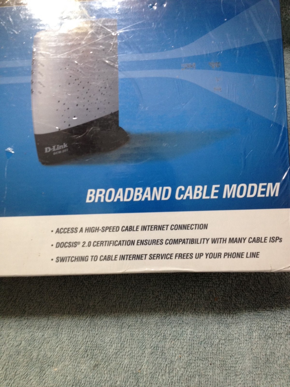 BRAND NEW SEALED D-LINK HIGH SPEED DCM-202 BROADBAND CABLE MODEM