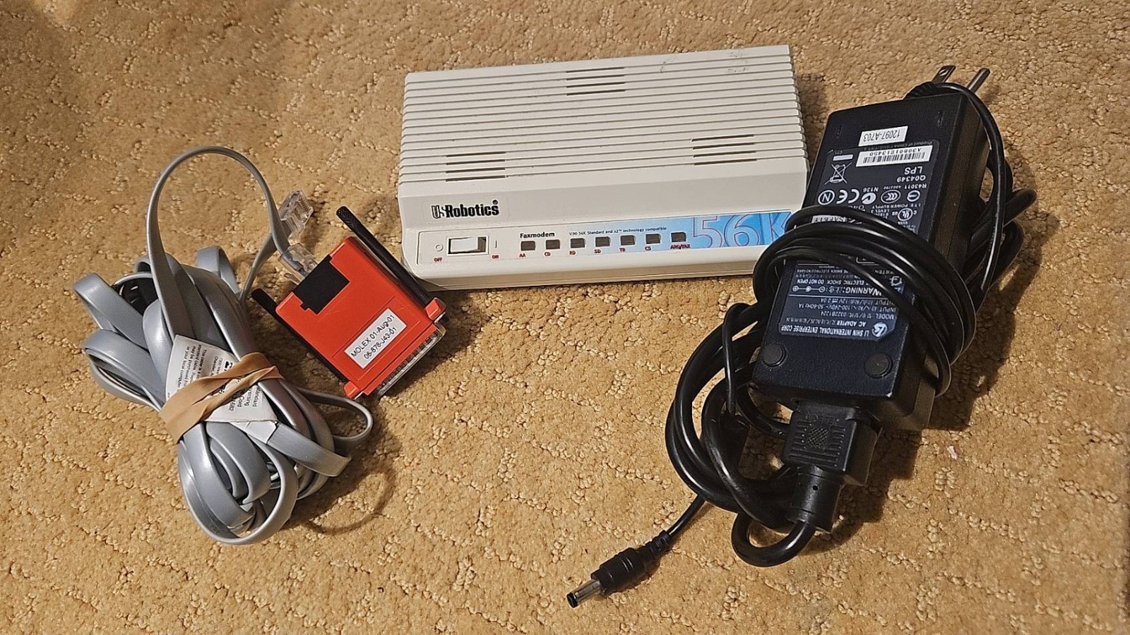 US Robotics Sportster 56K V.90 Fax Modem