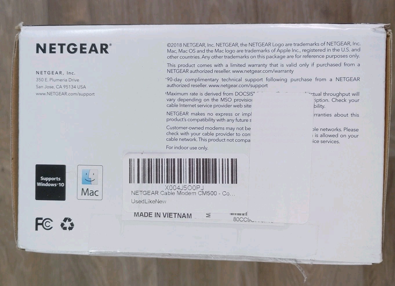 NETGEAR Cable Modem CM500 – Compatible with All Cable Providers
