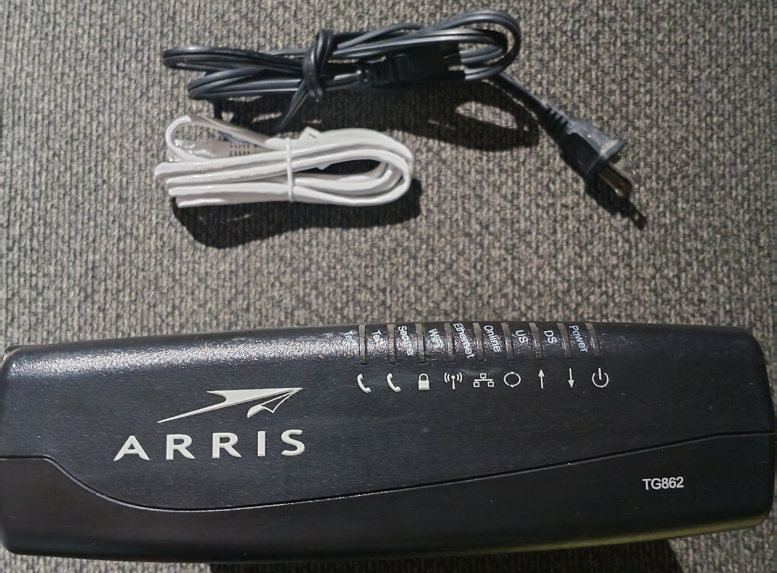 Arris TG862A Wireless Cable Gateway Router Modem