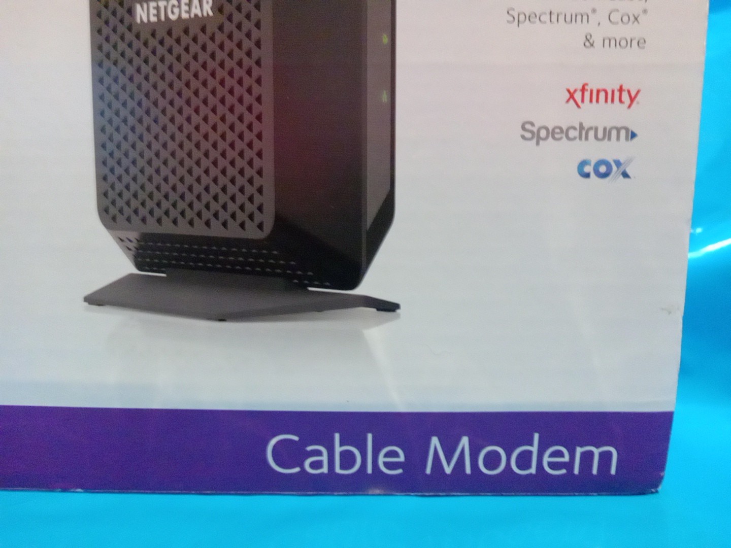 Netgear CM700 High Speed Cable Modem Cotains Modem And Adapter Only