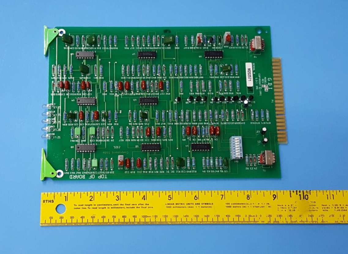 GDI Modem, 400 Series, Model 404, REV B Internal Card