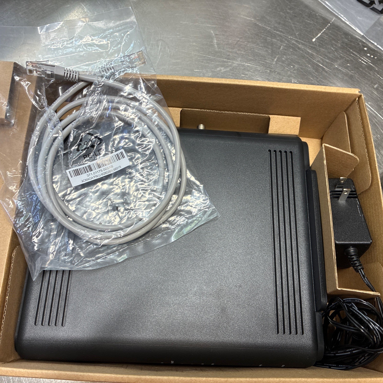 Altice UBC1338 Gateway Wireless Modem Black GR140DGM 4 Port FiberGateway Bundle
