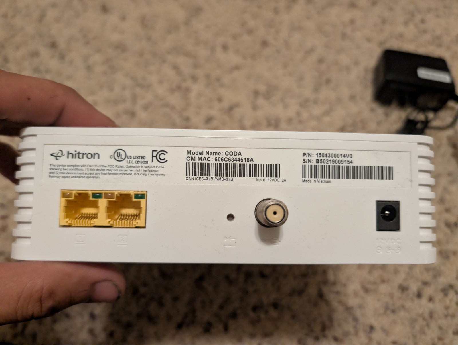 Hitron CODA DOCSIS 3.1 – Cable Internet – Xfinity, Spectrum, Cox Certified