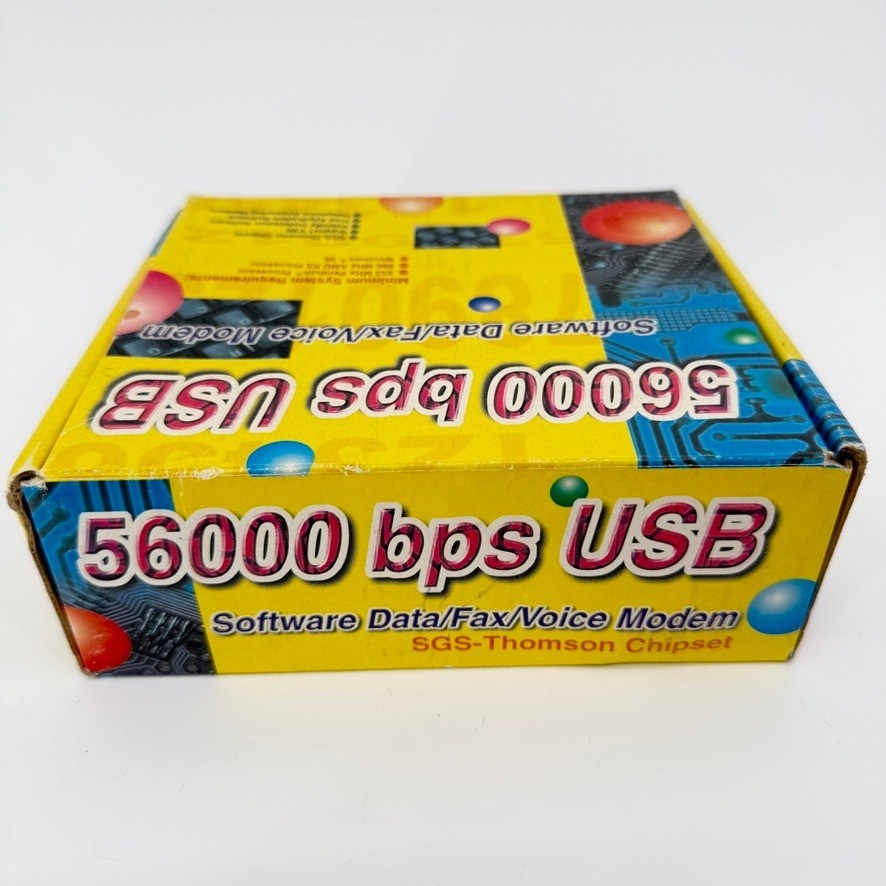 SGS-Thomson 56000 bps USB Software Data/Fax/Voice Modem WS-5614UVS