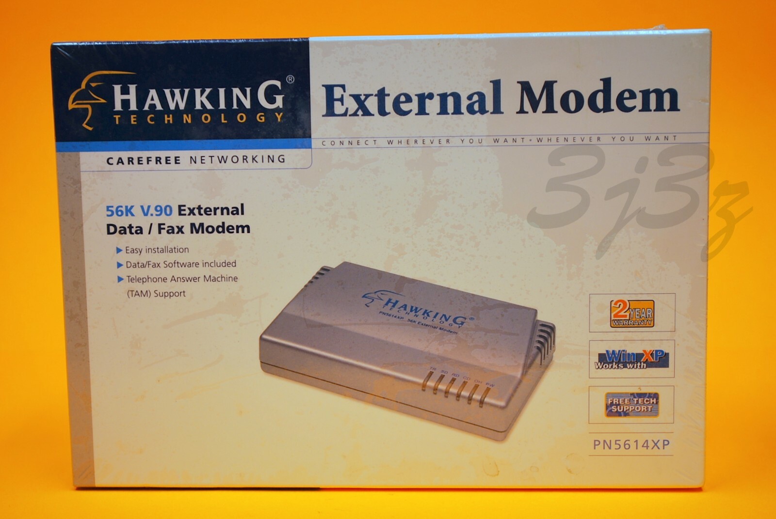 Hawking PN5614XP 56K External Data / Fax Modem