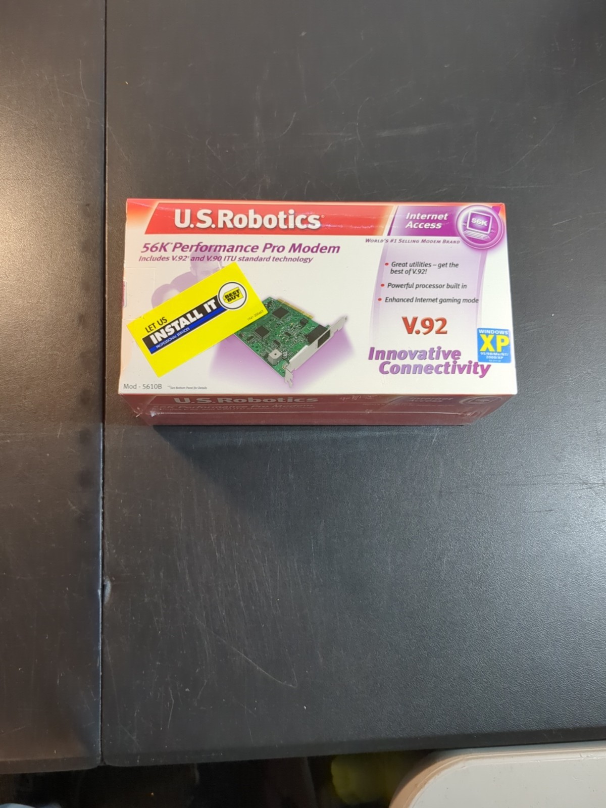 Sealed U.S. Robotics 56K Performance Pro Modem V.92 Mod 5610B NIB Brand New