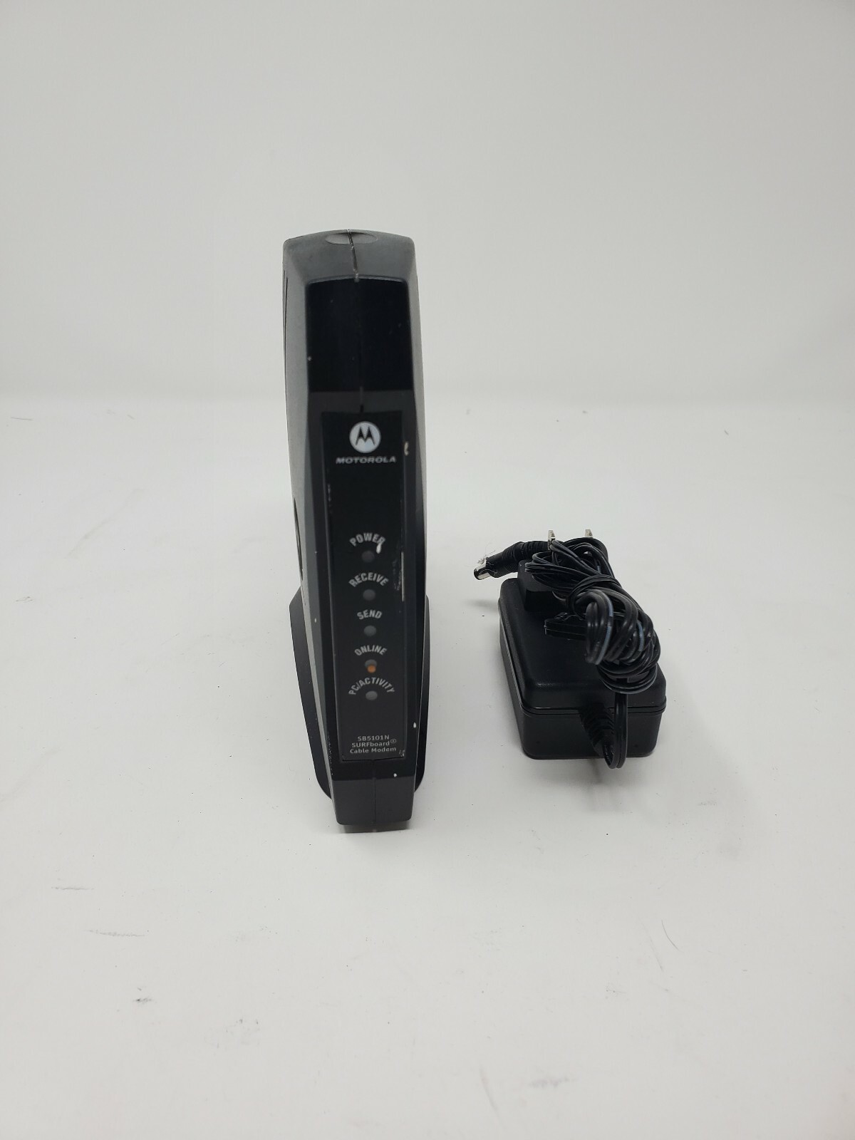Motorola SB5101N Cable Modem Tested with Power Cord