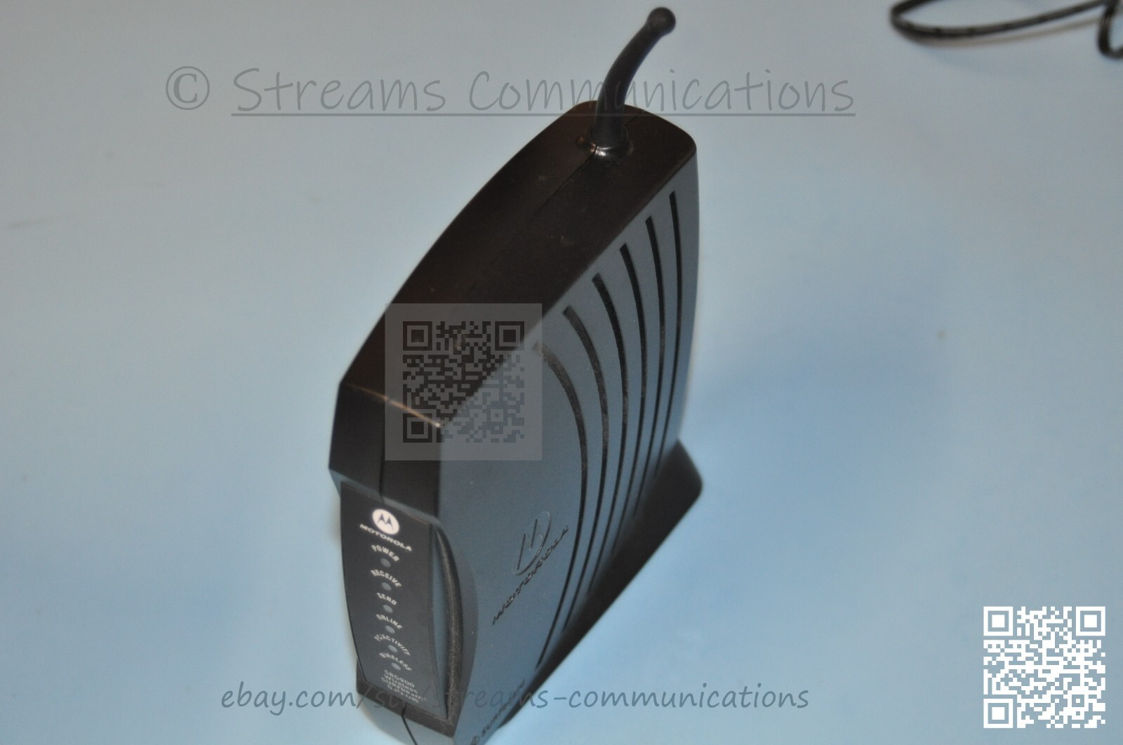Motorola Surfboard Wireless Cable Modem Gateway Model SBG900 w/AC Adapter 494020