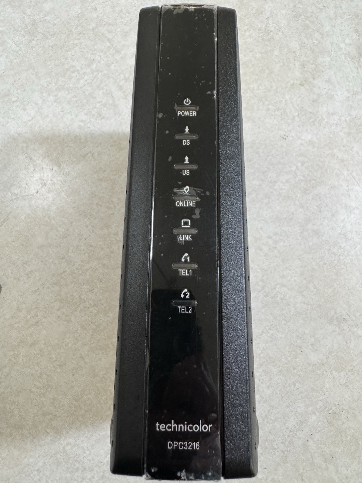 💻 EXCELLENT Technicolor/Cisco DPC3216 DOCSIS 3.0 Cable Modem w/ Power Adapter