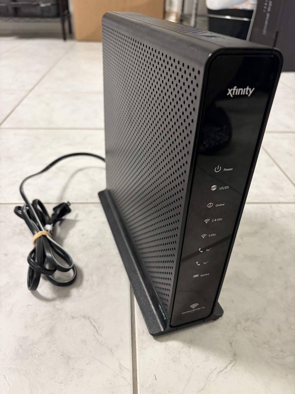 Xfinity Arris TG1682G Dual-Band WiFi Telephone Cable Modem