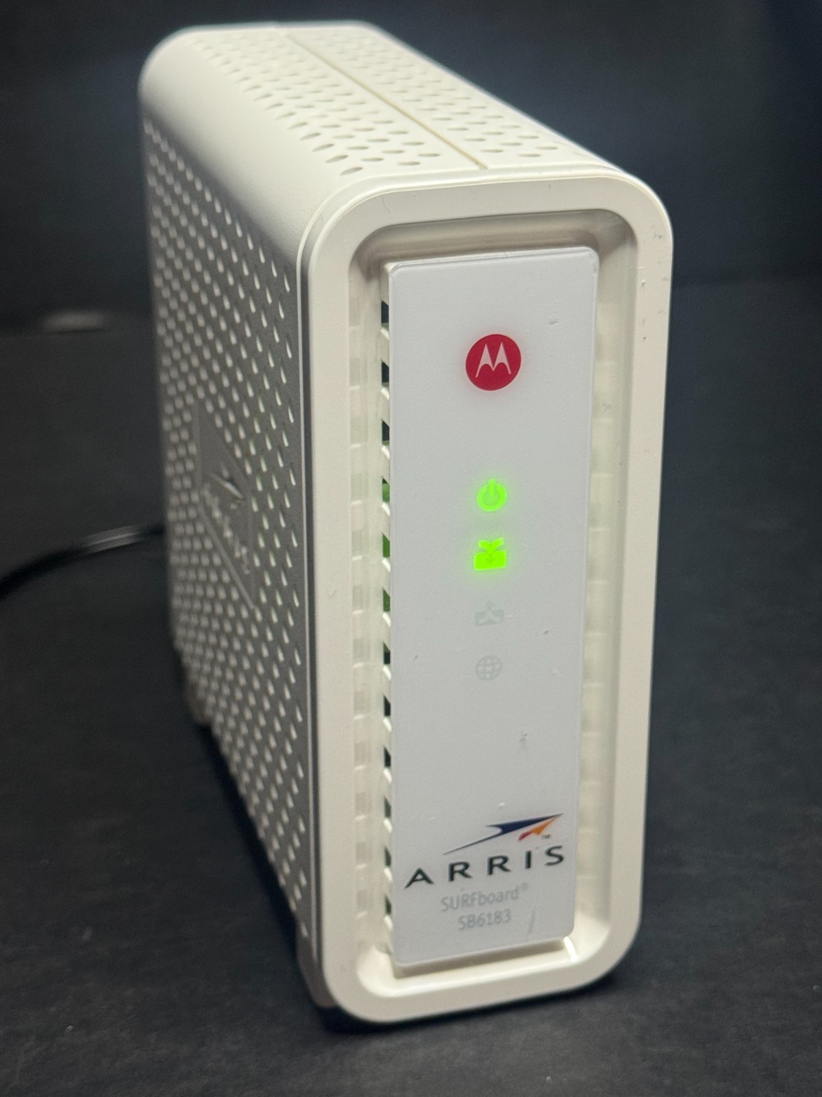 Arris Surfboard SB6183 Cable Modem White arris – great condition