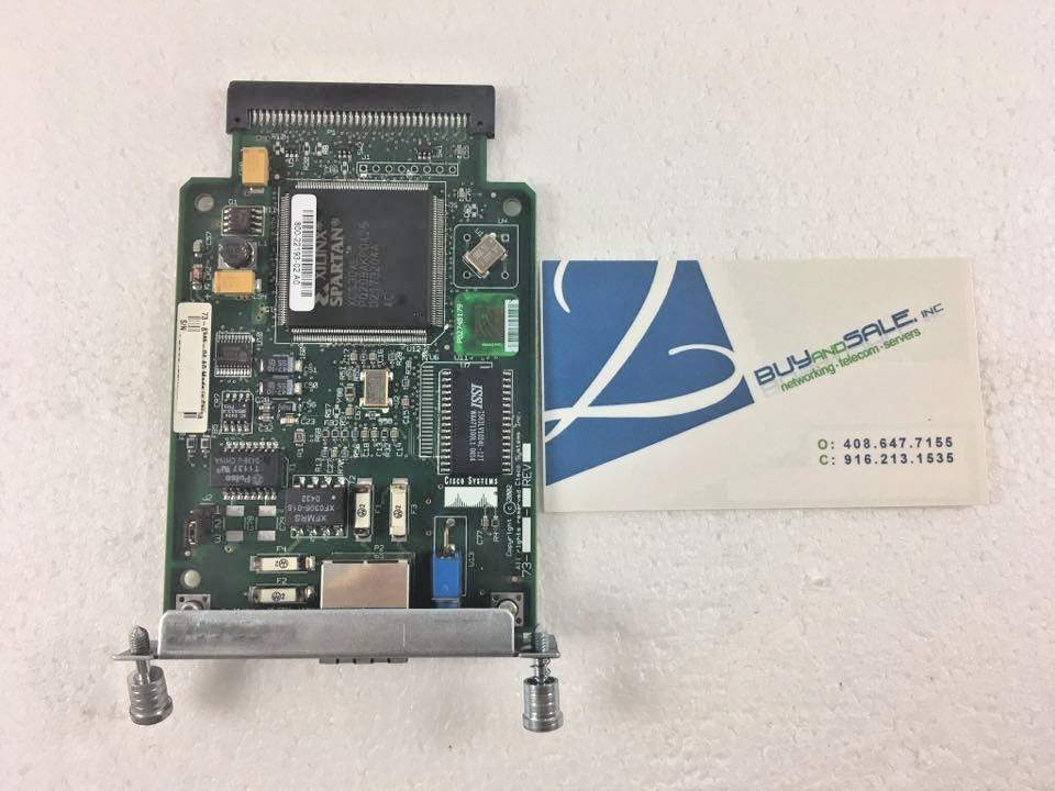 Cisco WIC-1DSU-T1-V2 1-Port DSU/CSU 1-PORT WAN INTERFACE CARD (Quantity + )
