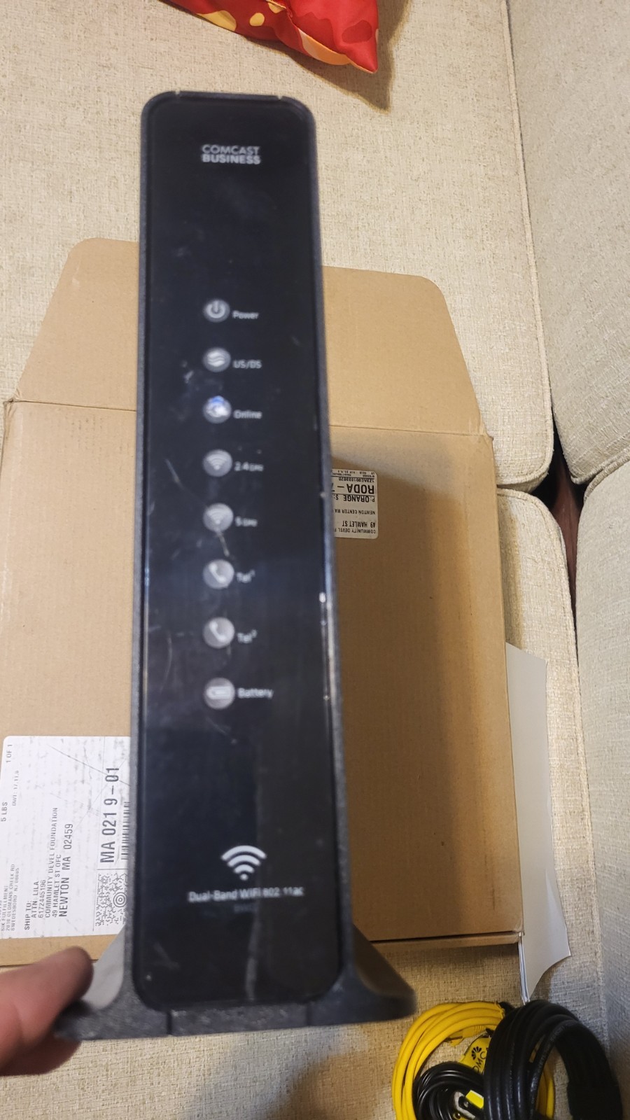 COMCAST Business Modem Router BWG DPC3941B Dual Band WiFi