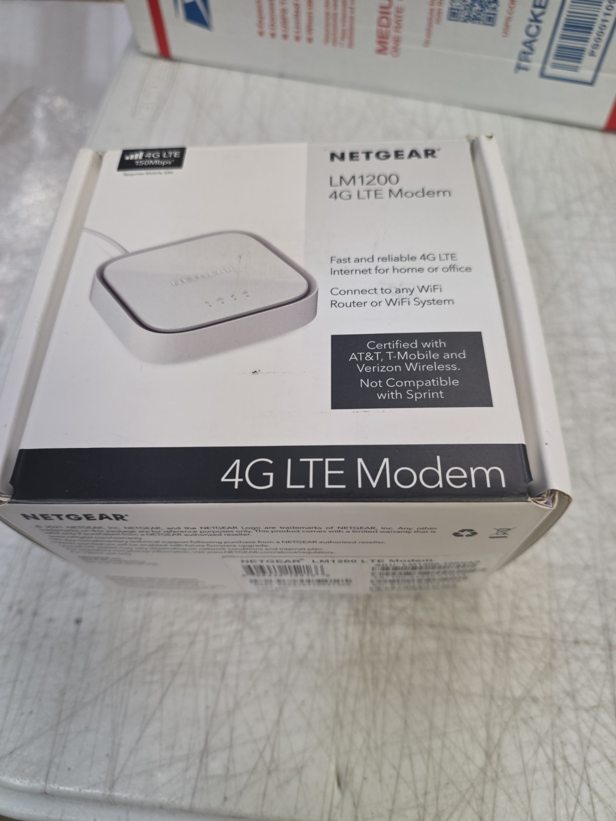 Netgear LM1200 4G LTE Broadband Modem – White