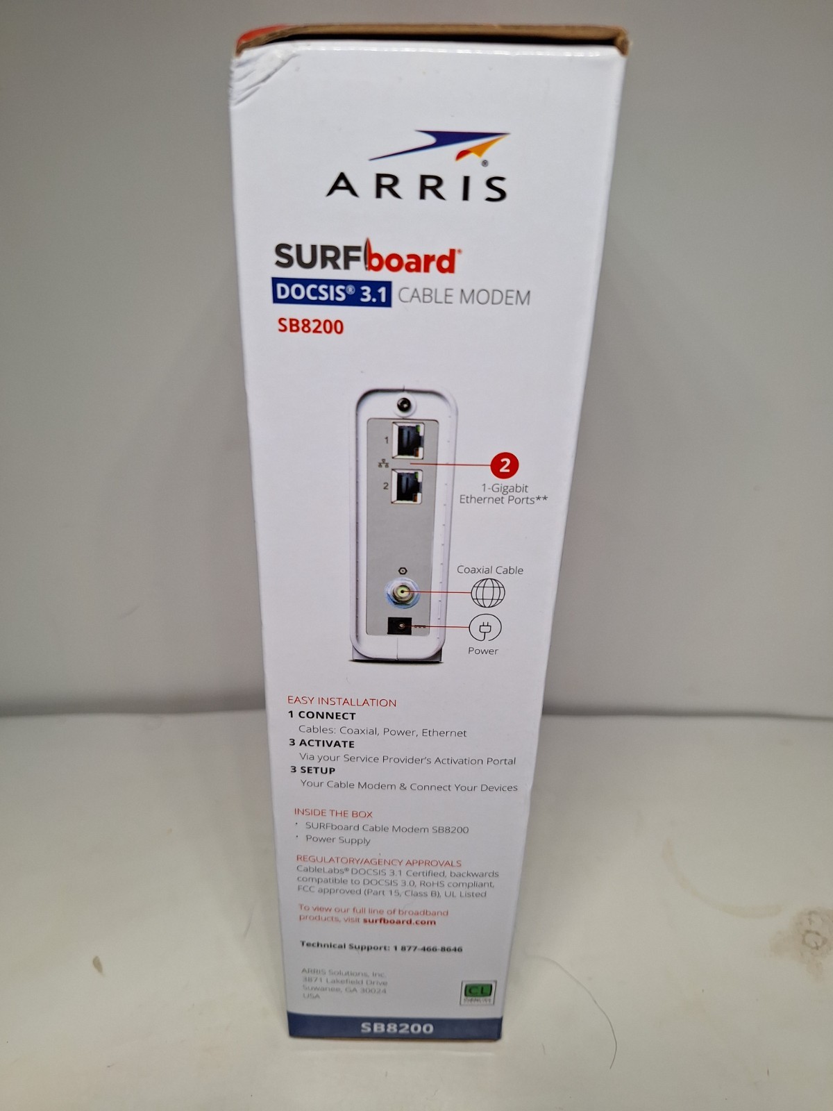 Motorola Arris SURFboard Modem 400 Series SB6141 343 Mbps DOCSIS 3.0 Ethernet