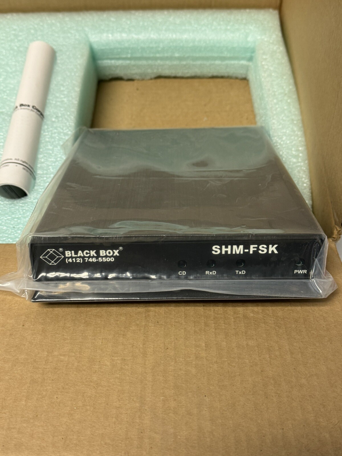 Black Box ME840A-S Black Box 120v-ac 20w Short Haul Modem HSM-FSK (Slave) New