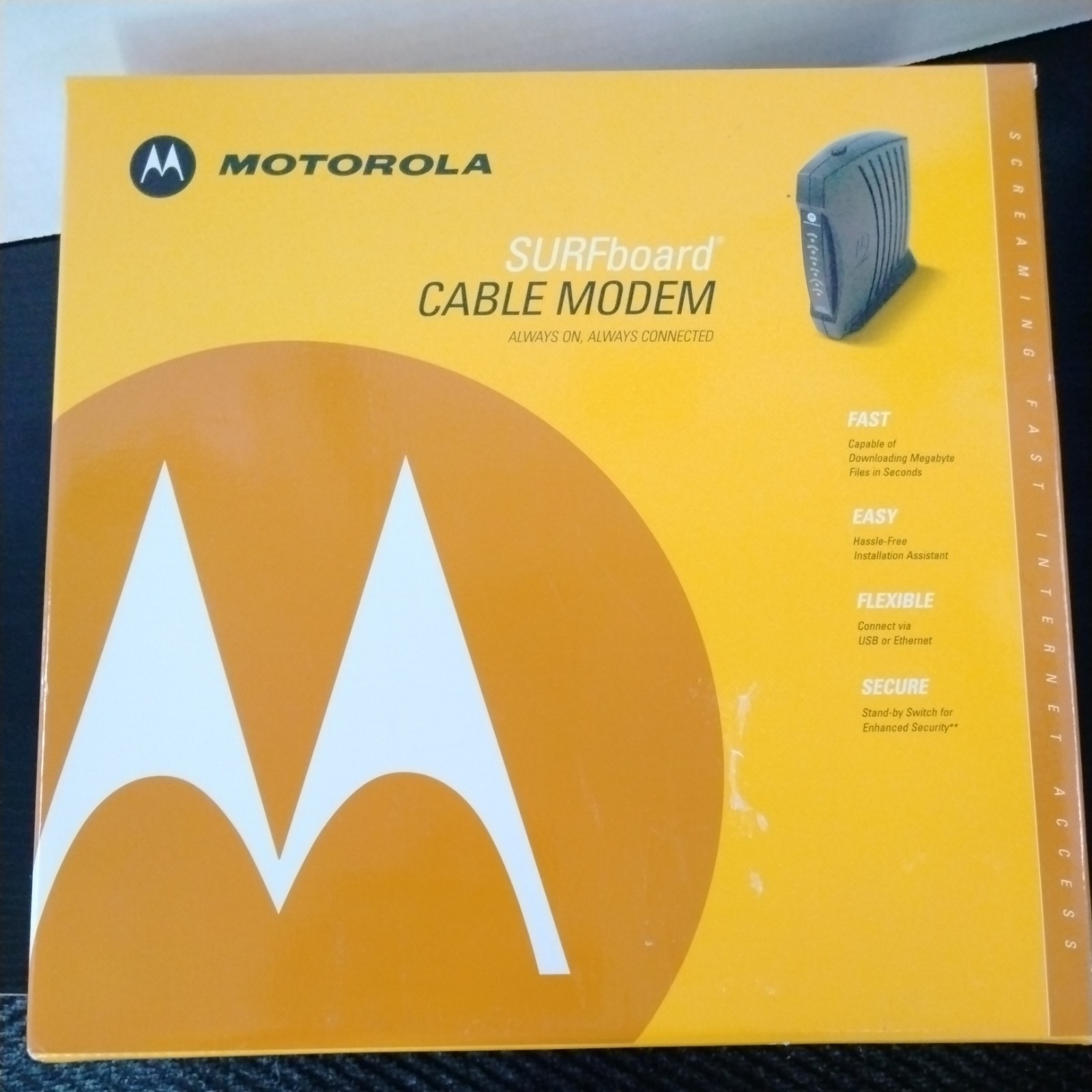MOTOROLA Surfboard CABLE MODEM Model SB5100