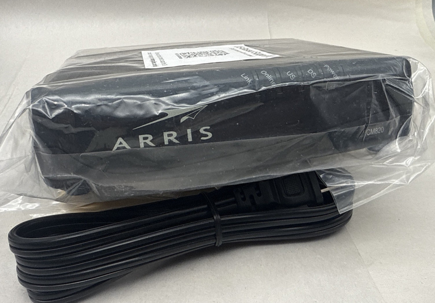 ARRIS CM820A Cable Modem DOCSIS 3.0 Latest Version- 1 Step Activation Black READ