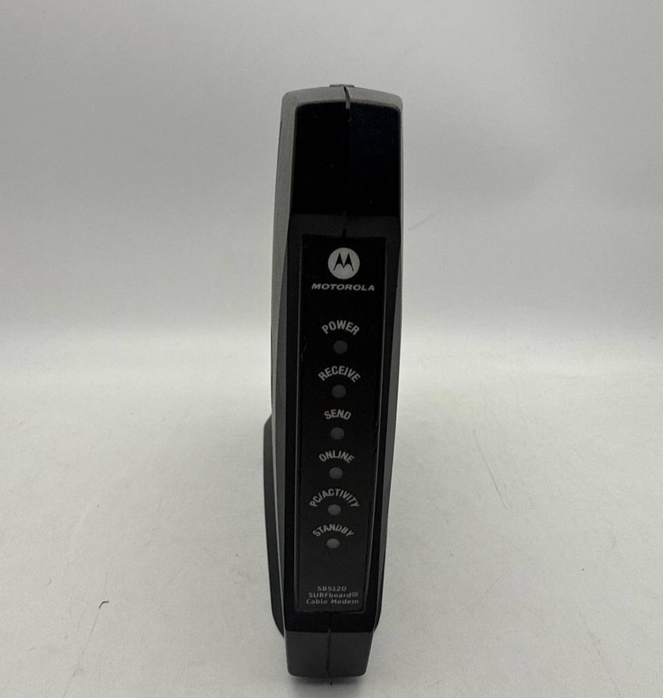 Motorola SB5120 SurfBoard DOCSIS 2.0 High Speed Cable Modem USB Ethernet 38Mbps