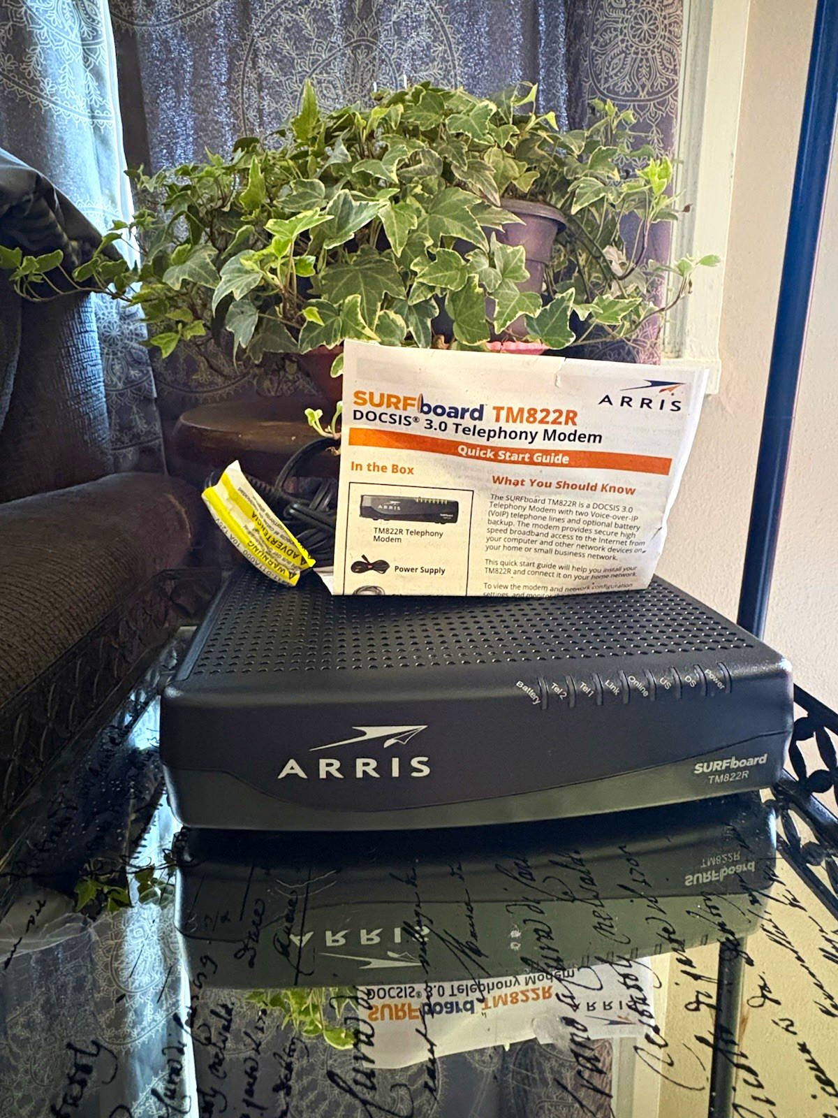 ARRIS SURFboard TM822R DOCSIS 3.0 Comcast Cable Telephone Modem 343 Mbps