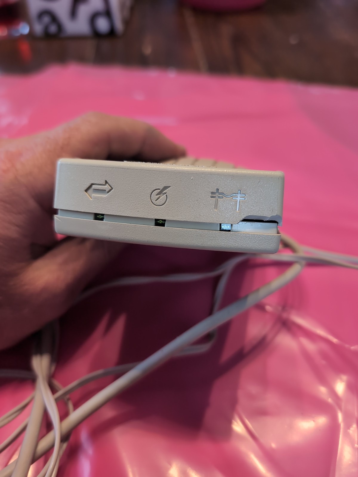 Global Village Teleport Platinum Fax/Modem A812 with Power Adapter –K