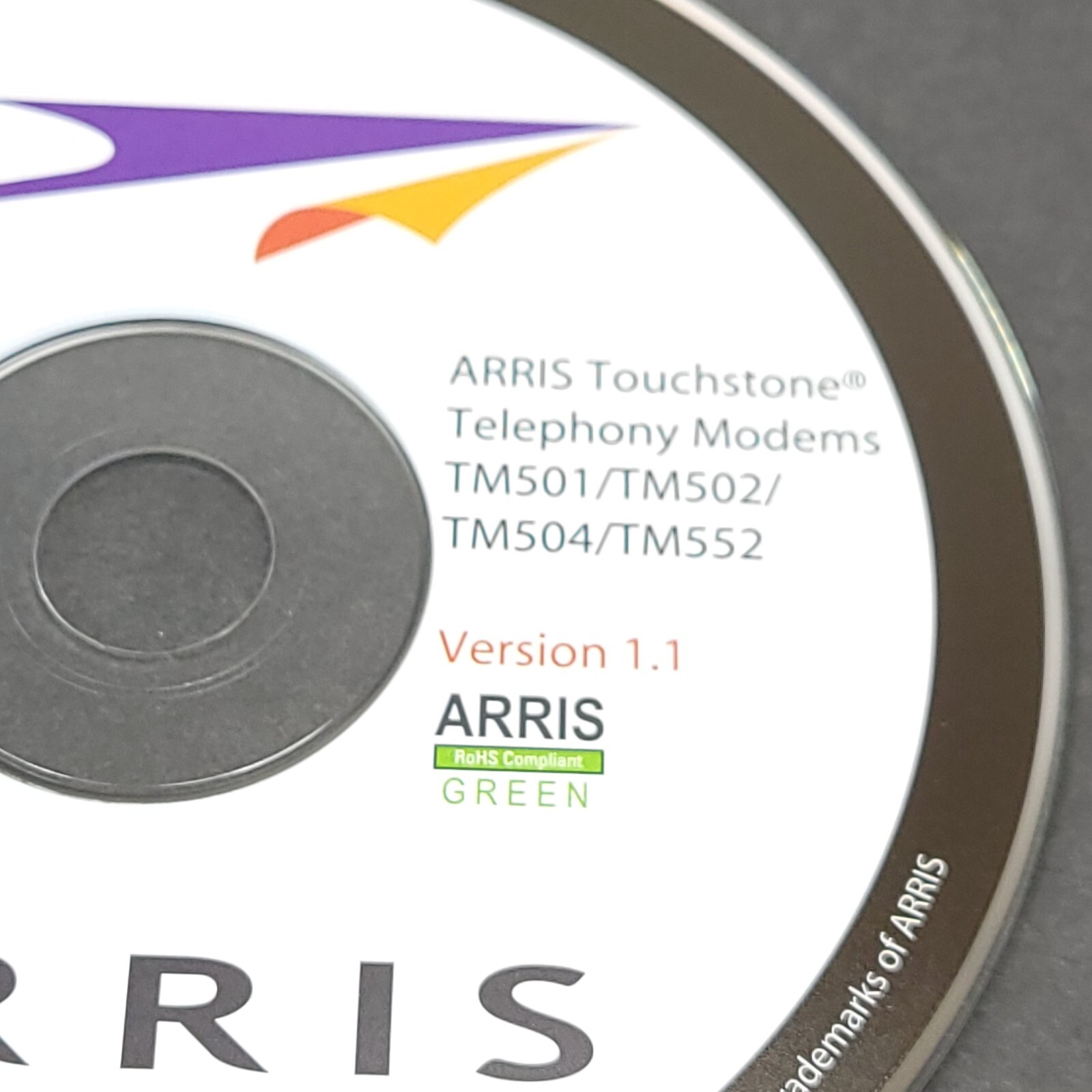 ARRIS TOUCHSTONE TELEPHONE CABLE MODEMS Ver. 1.1 CD TM501/TM502/TM504/TM552