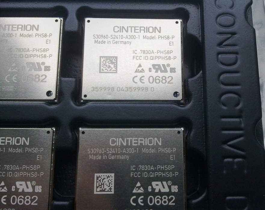 Cinterion GEMALTO PHS8-P GPS GSM HSDPA EDGE GPRS Modem SMS fax TCP/IP USB