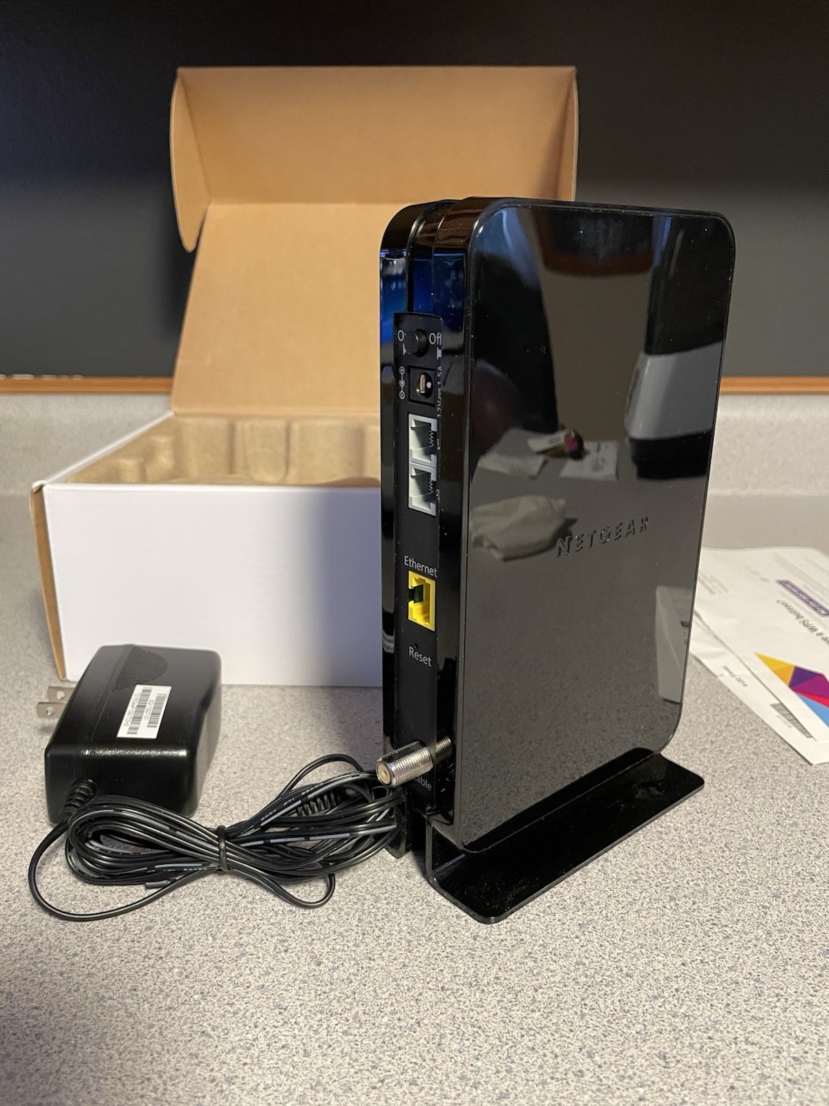 New NETGEAR CM500V Cable Modem for Internet & Voice Xfinity 680mbps