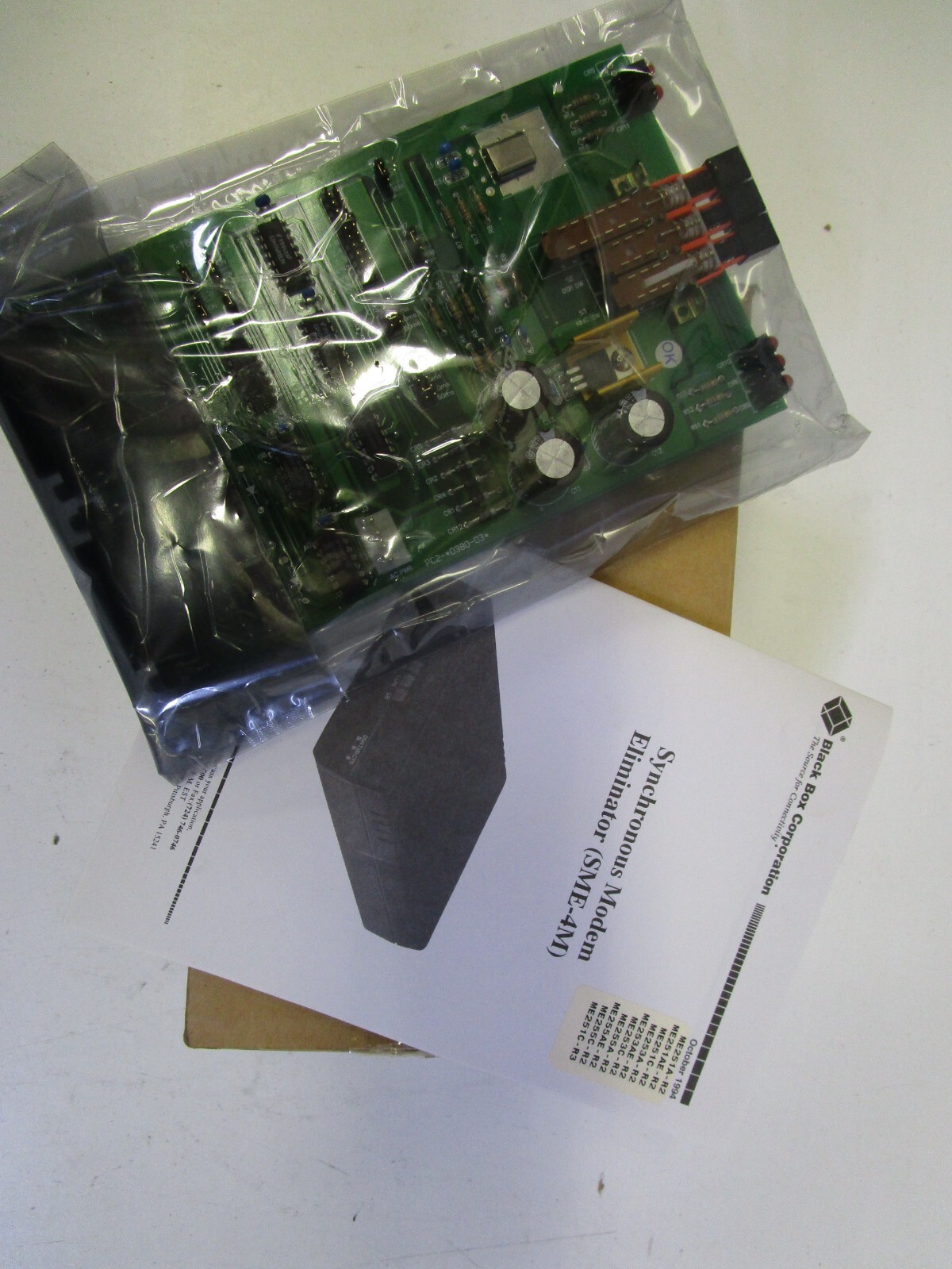 BLACK BOX ME251C-R3 SYNCHRONOUS MODEM CARD NEW OPEN BOX FREE SHIPPING!!!!!!