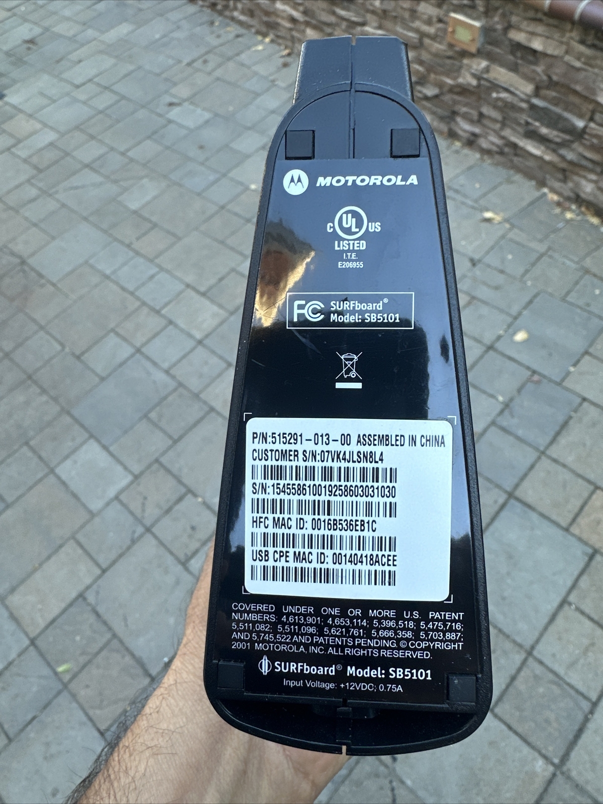 Motorola SURFboard SB5101 (SB515290-087-00) 38 Mbps
