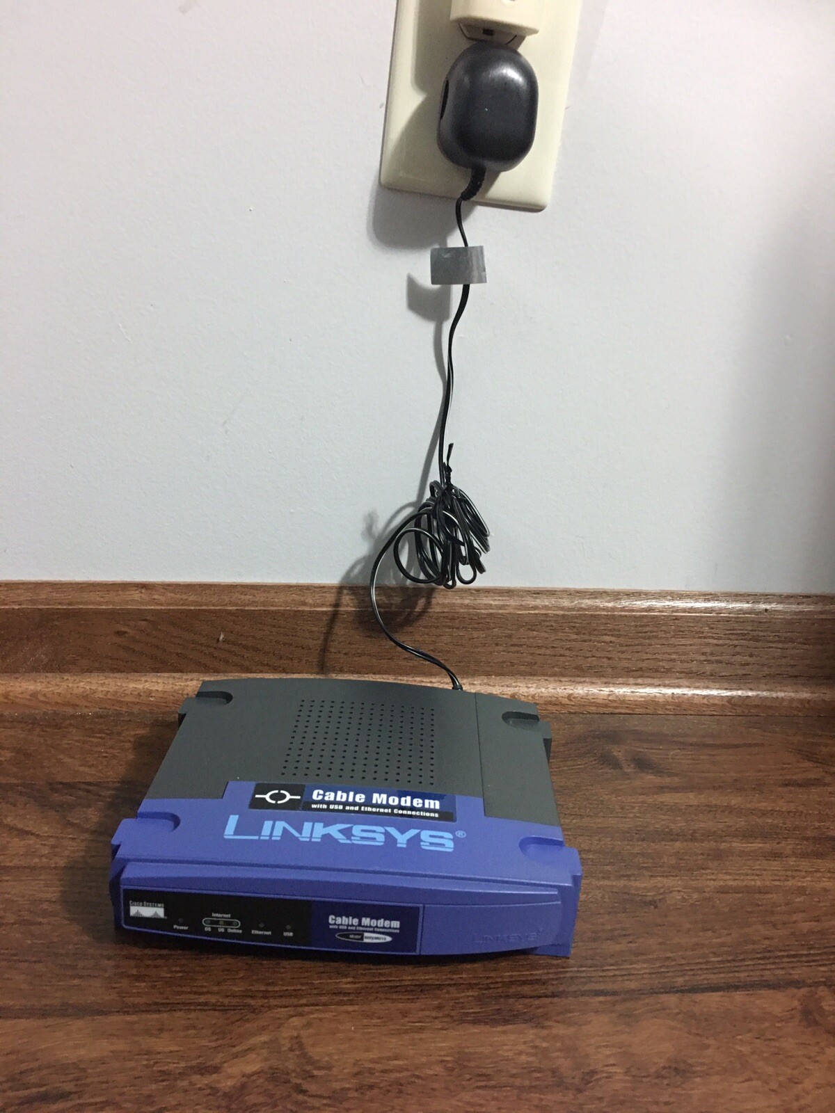 LINKSYS CISCO CABLE MODEM USB ETHERNET MODEL BEFCMU10 VER. 4