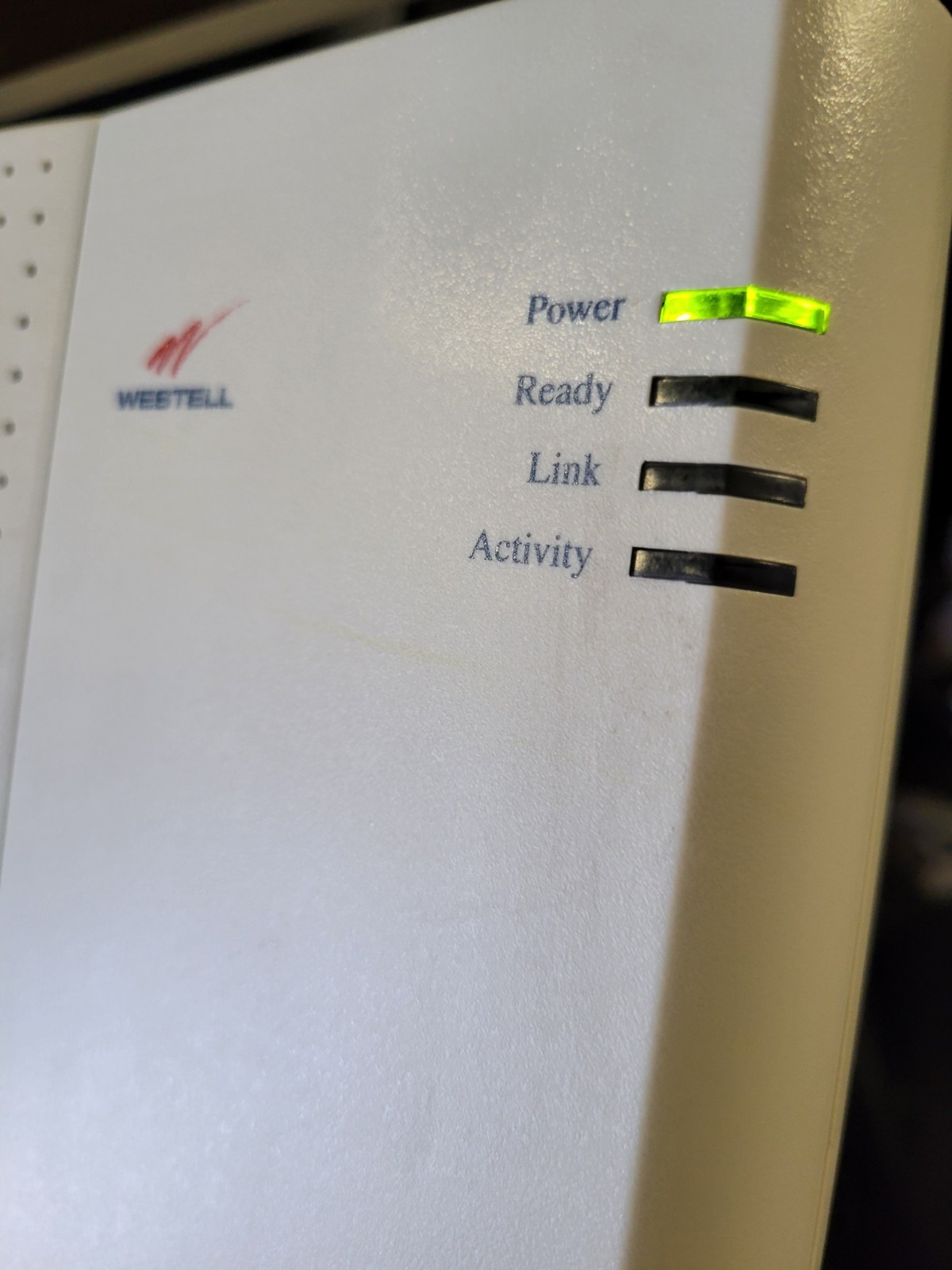 Vintage Westell DSL Modem (B90-36R516)